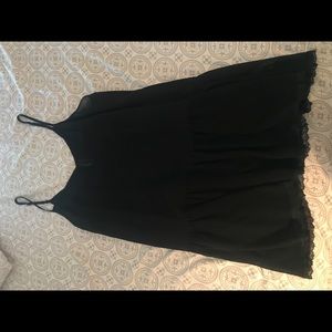 Urban outfitters sheer black dress